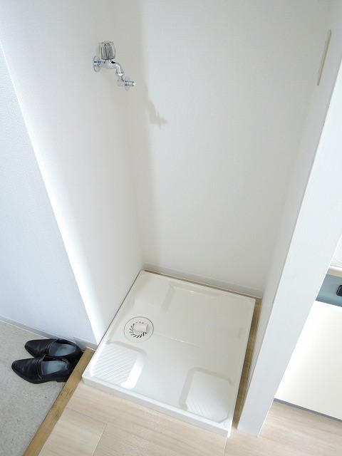 洗濯機置き場です