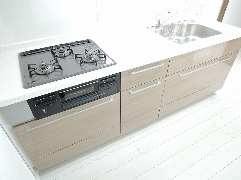 ３口コンロです