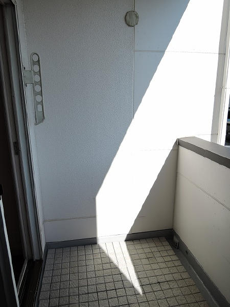 バルコニー　左側です