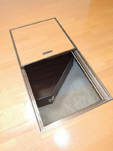 室内床下収納です