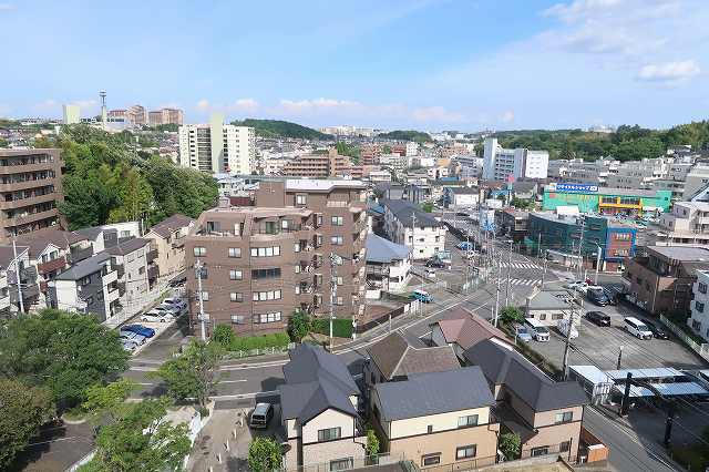 バルコニーからの景色