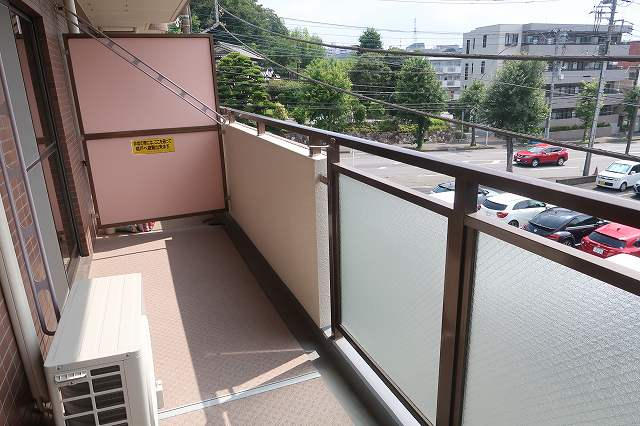 バルコニー　左側です