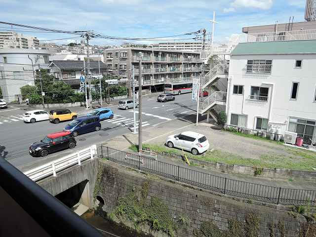 バルコニーからの景色