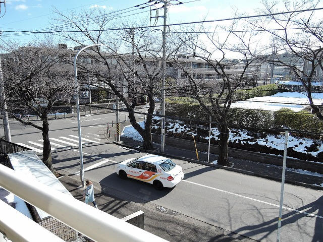 バルコニー：眺望です