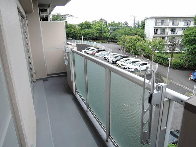 バルコニー　左側です