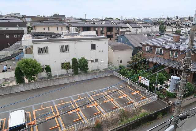 バルコニーからの景色