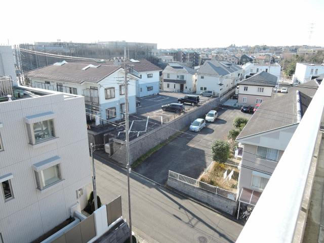 バルコニーからの景色