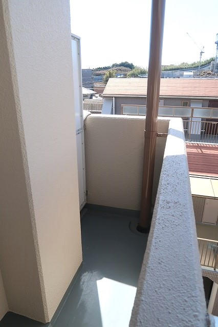 バルコニー　左側です