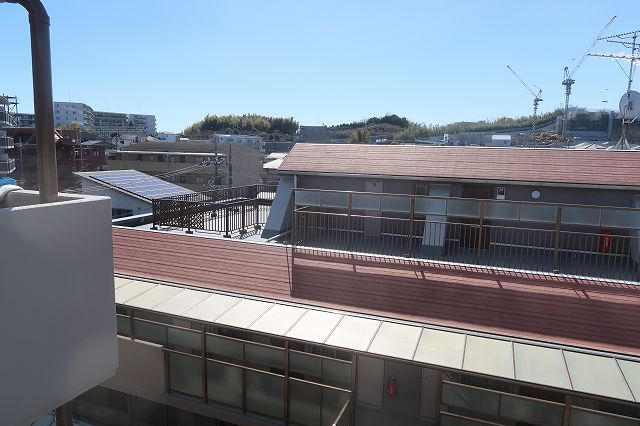 バルコニーからの景色