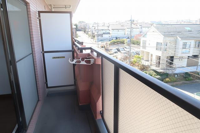 バルコニー　左側です