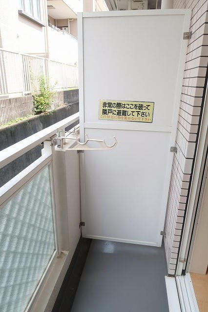 バルコニー　右側です