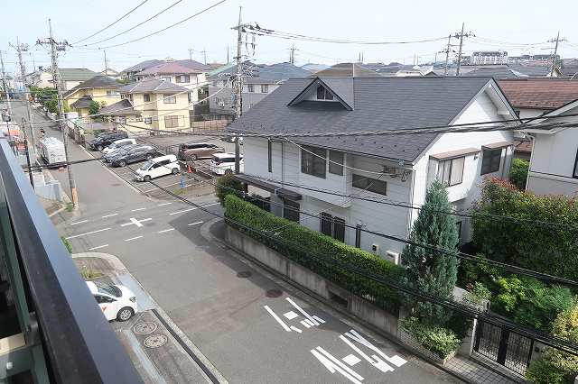 バルコニーからの景色