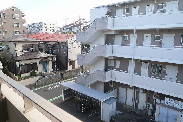 バルコニーからの景色