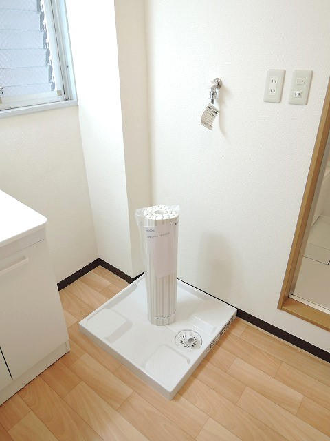 洗濯機置き場 です