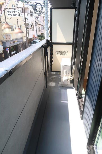 バルコニー　右側です