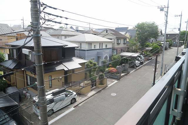 バルコニーからの景色
