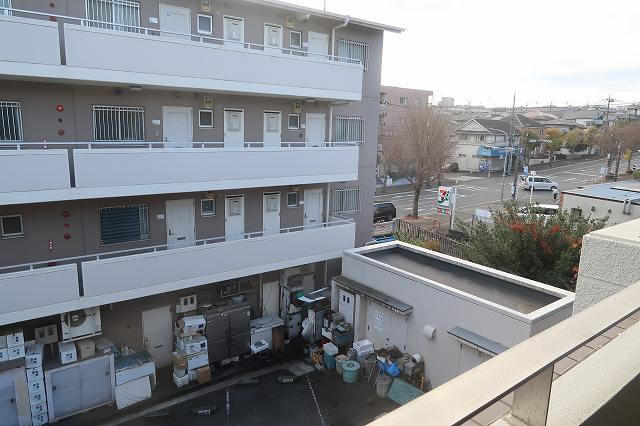 バルコニーからの景色