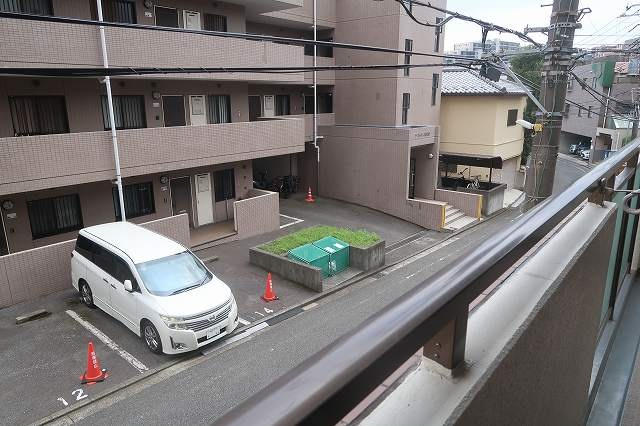 バルコニーからの景色