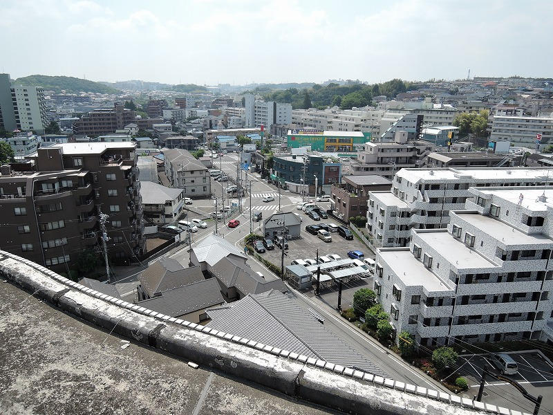 屋上からの景色です！