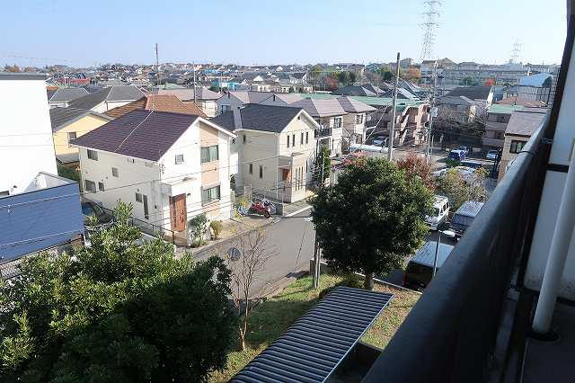 バルコニー②眺望です