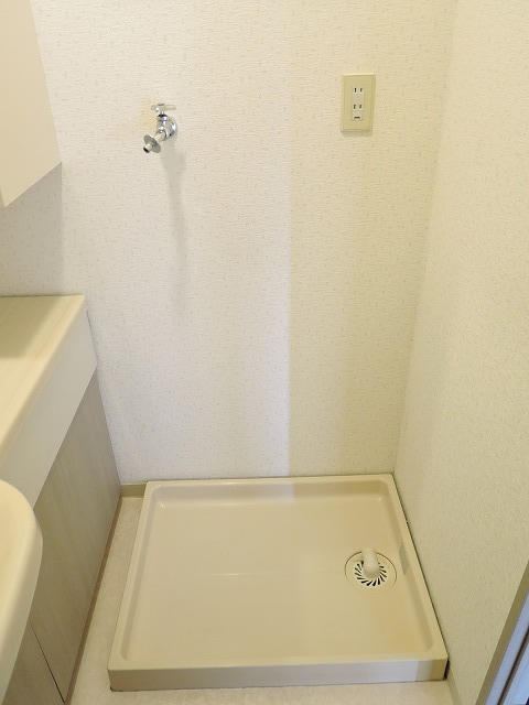 洗濯機置き場　です