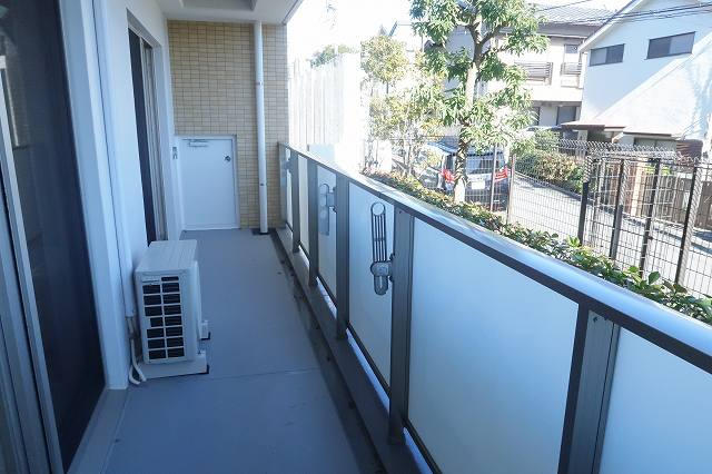バルコニー　左側です