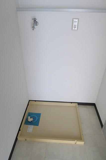 洗濯機置き場 です