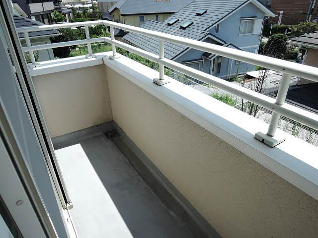 バルコニー　左側です