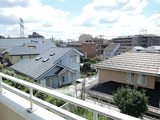 バルコニーからの景色