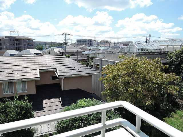 バルコニーからの景色