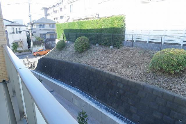 北バルコニー眺望です