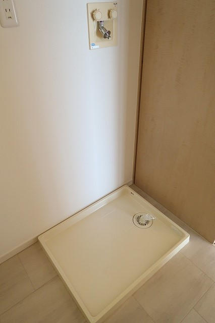 洗濯機置き場です