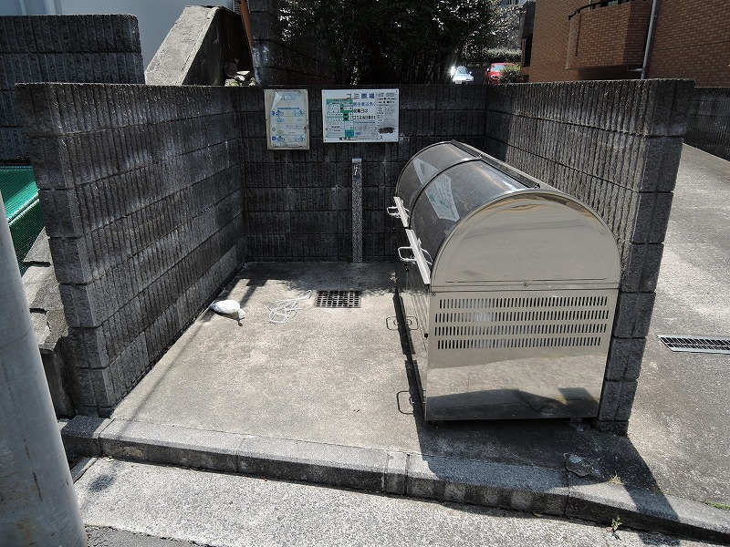 専用のゴミ置き場です