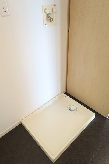 洗濯機置き場です