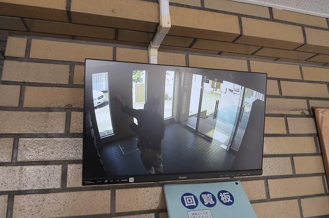 防犯カメラ映像です